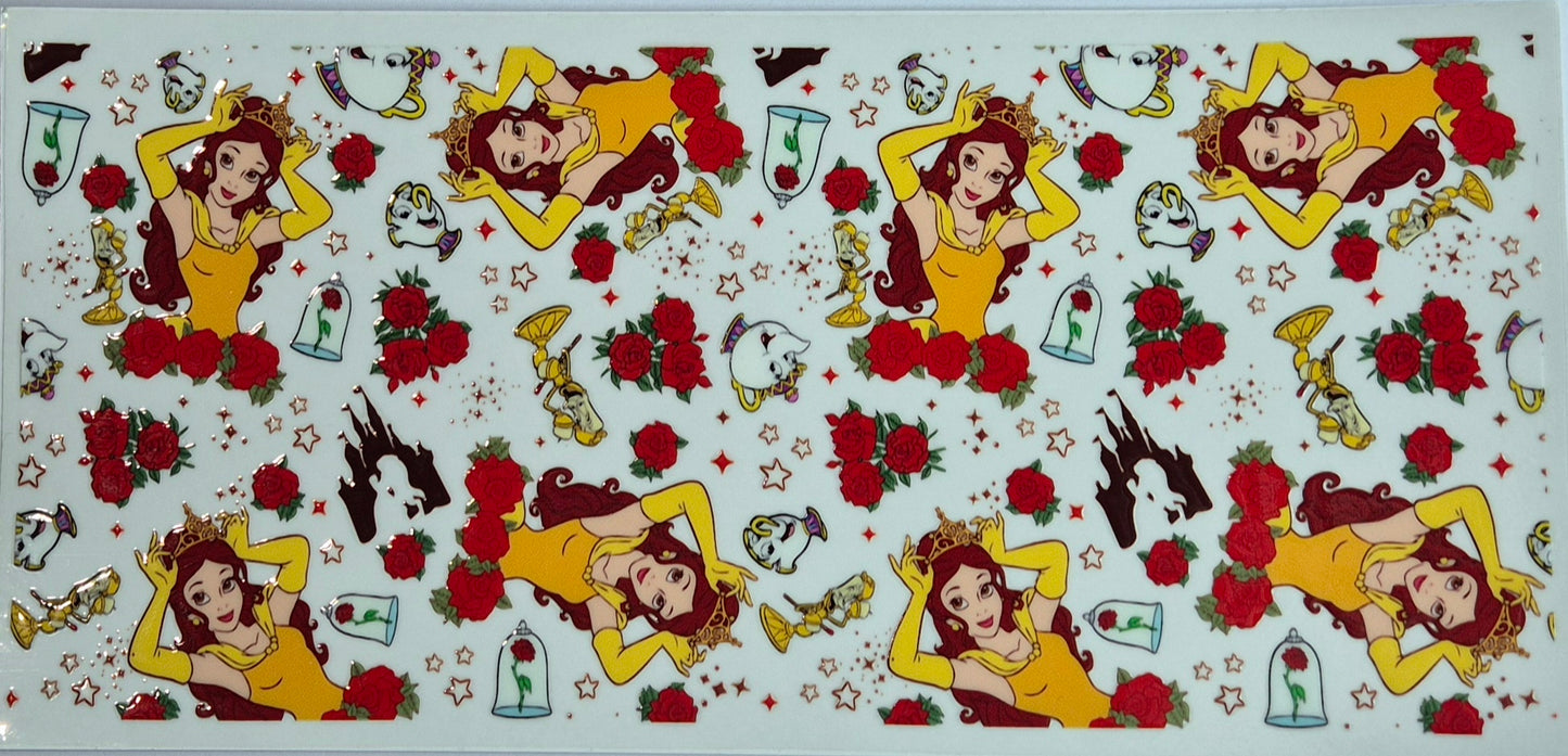 Disney Princess Belle Roses Beauty And The Beast