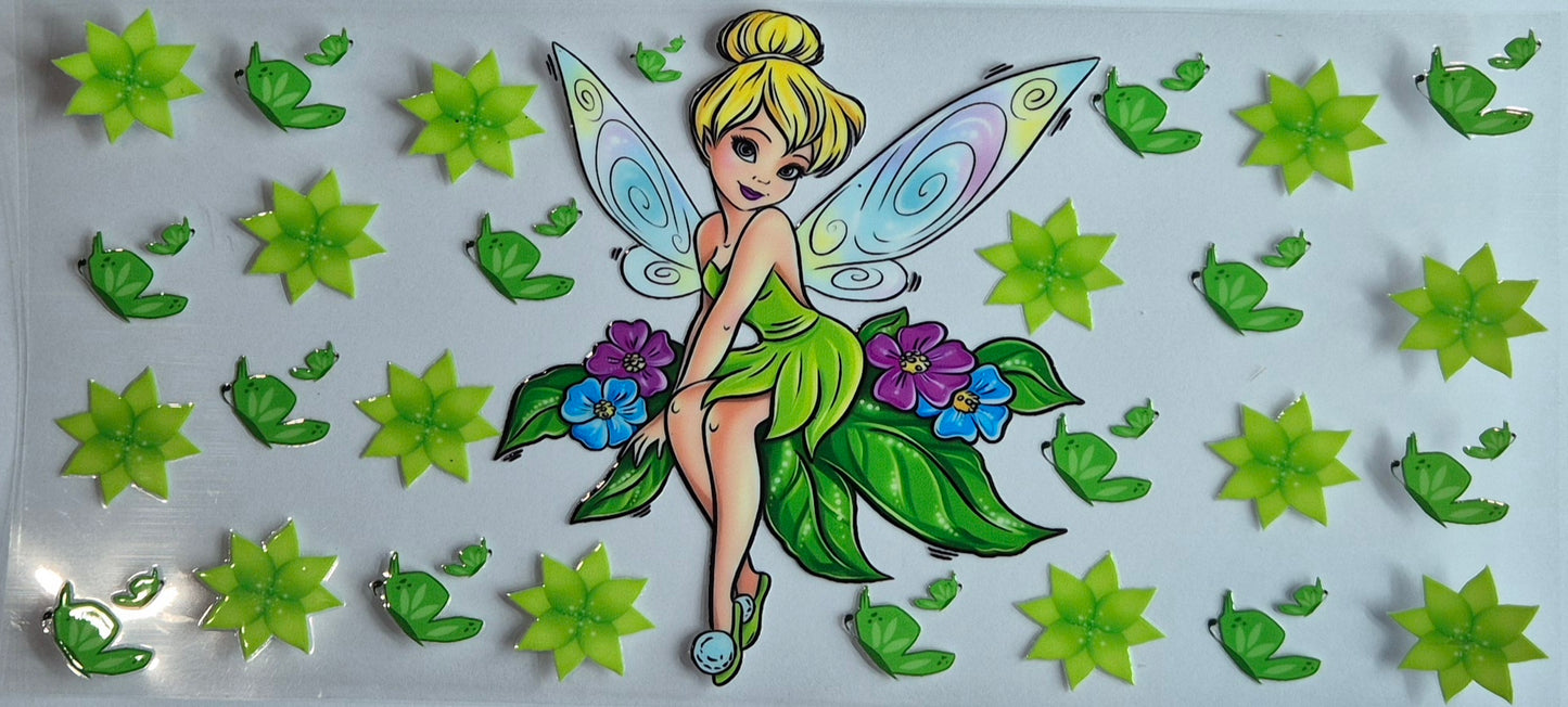 Disney Tinkerbell Green Butterflies