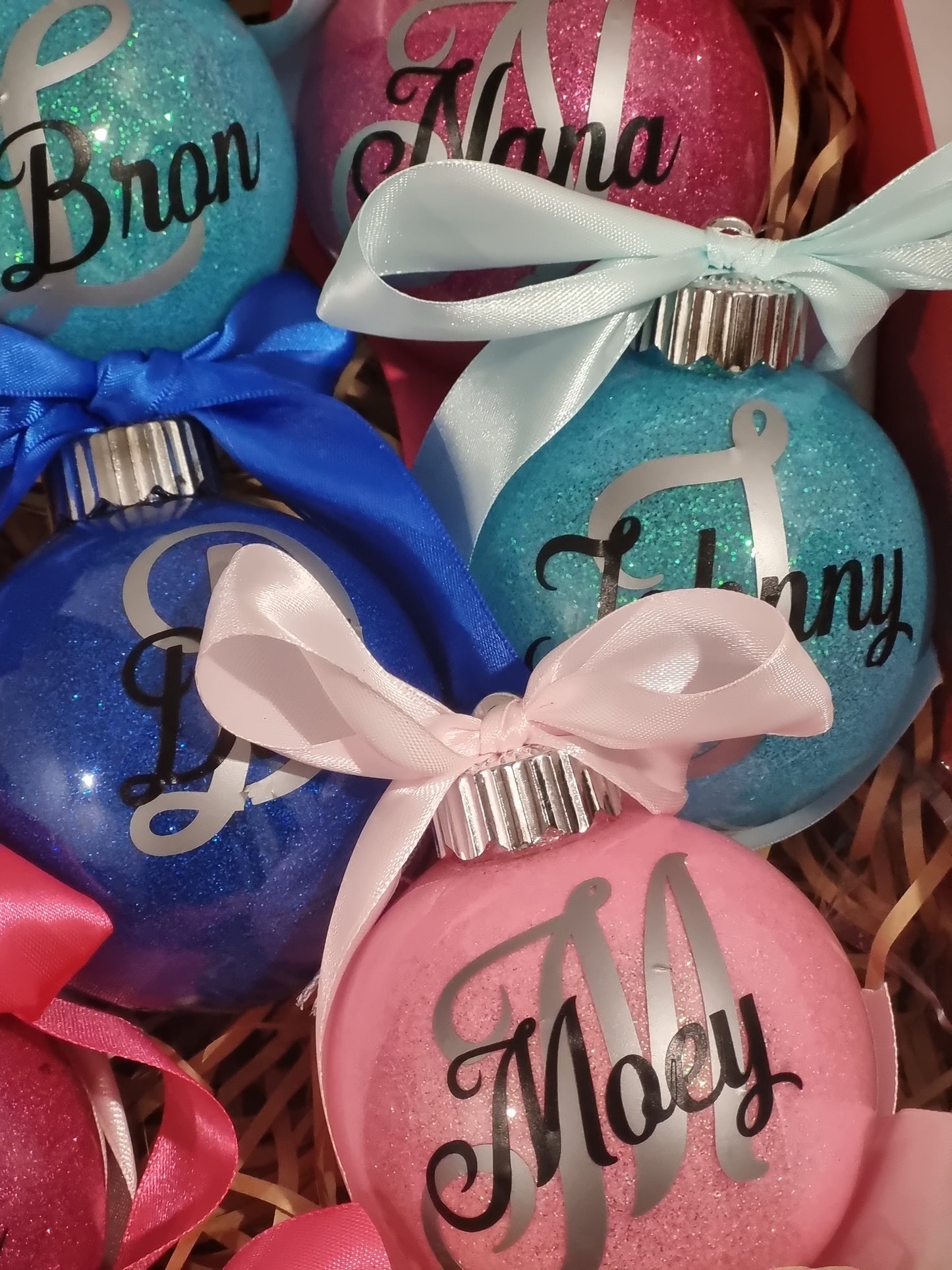 Glitter Baubles