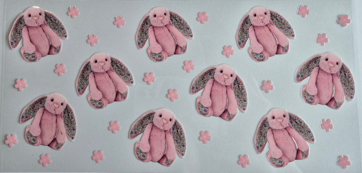 Jellycats Soft Pink Flowers