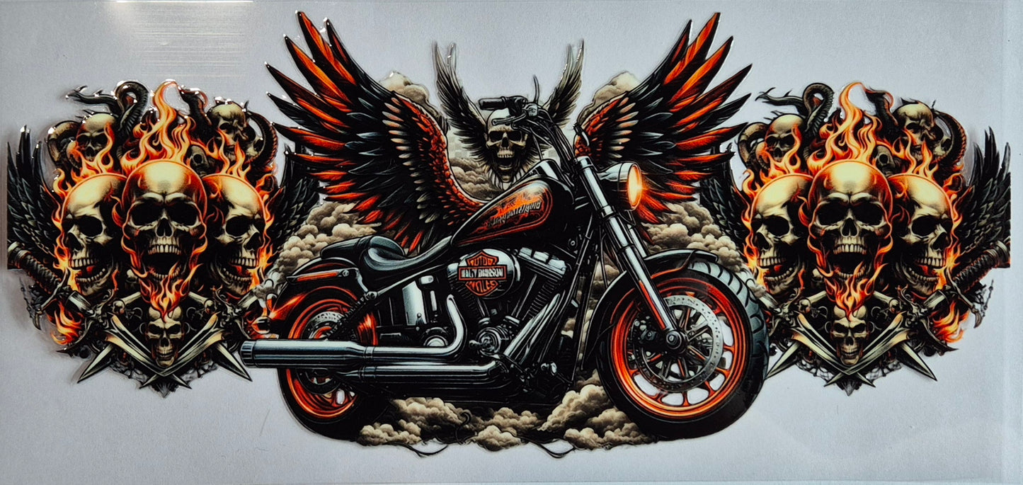 Harley Davidson Motorcycle Skull