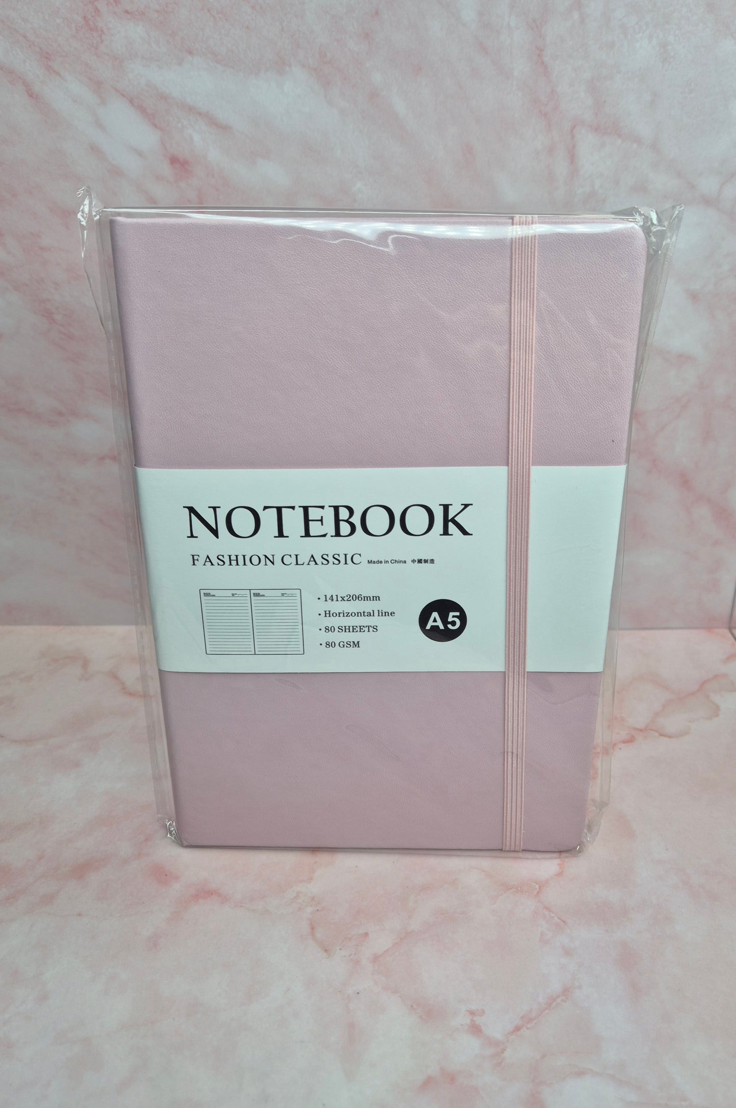 Pink A5 Notebook