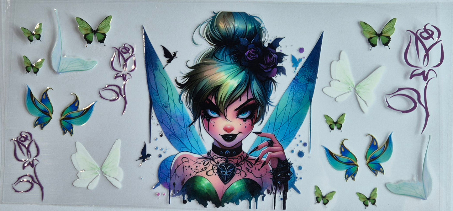 Disney Tinkerbell Dark Tattoo Girl