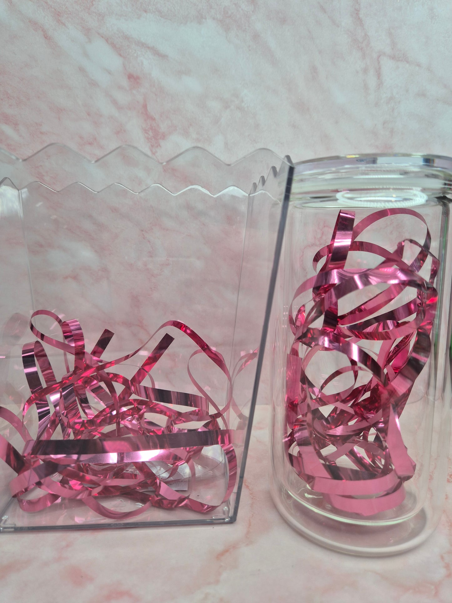 Popcorn Bucket and Acrylic Bundle