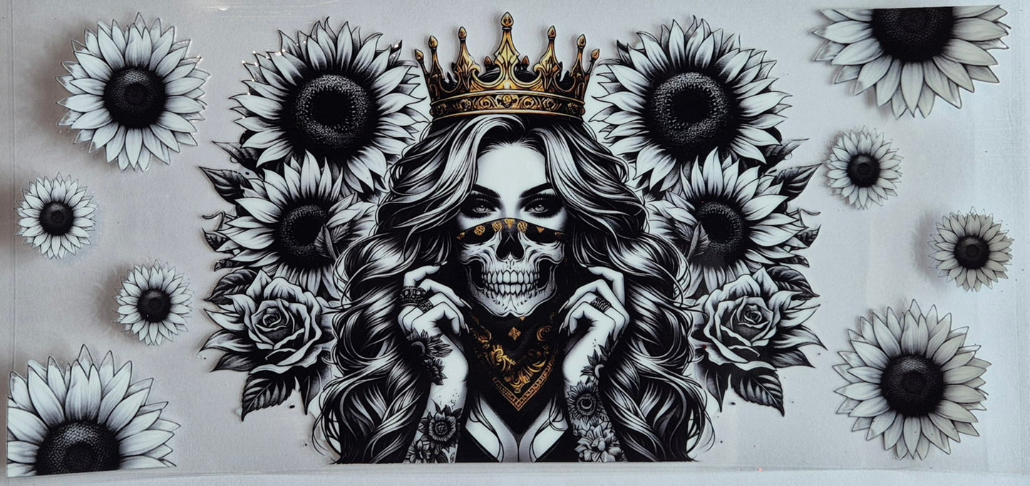 Tattoo Girl 8 Flowers