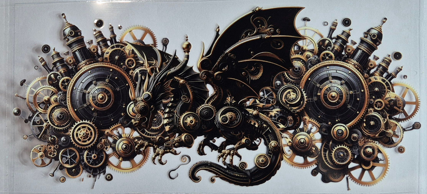 Dragon Black and Gold