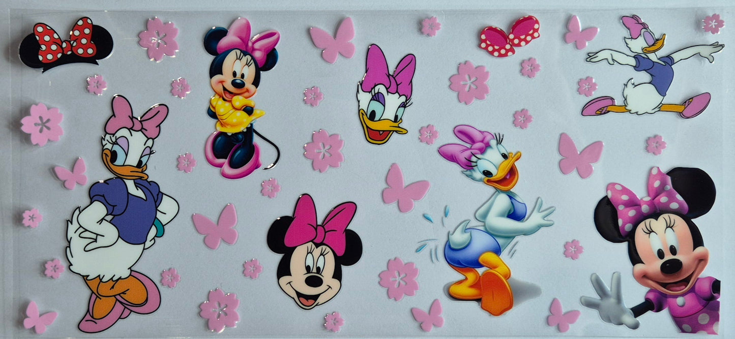 Minnie Mouse and Daisy Butterflies