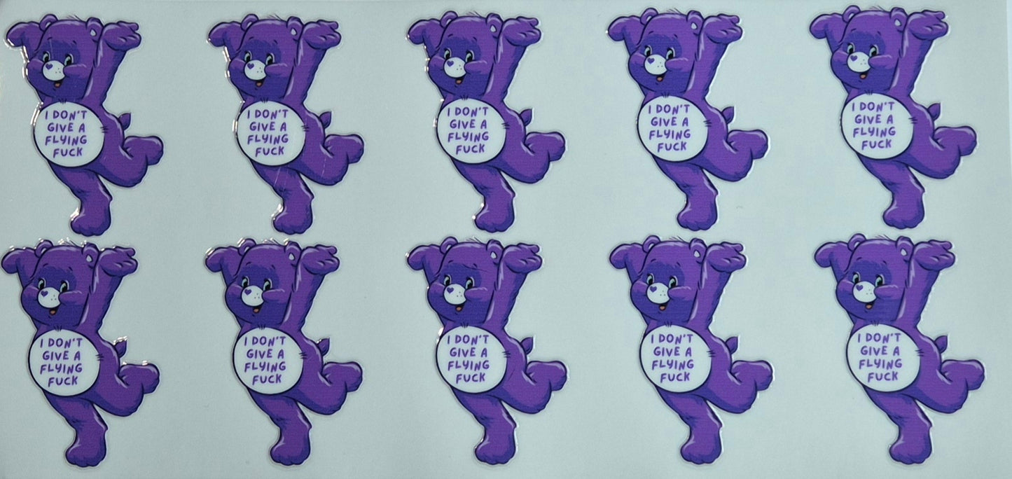 Swear Bears Purple