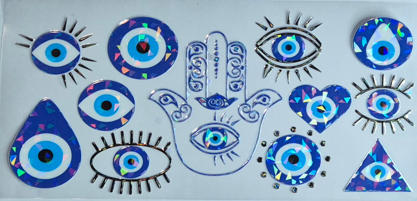 Holographic Evil Eye Hand