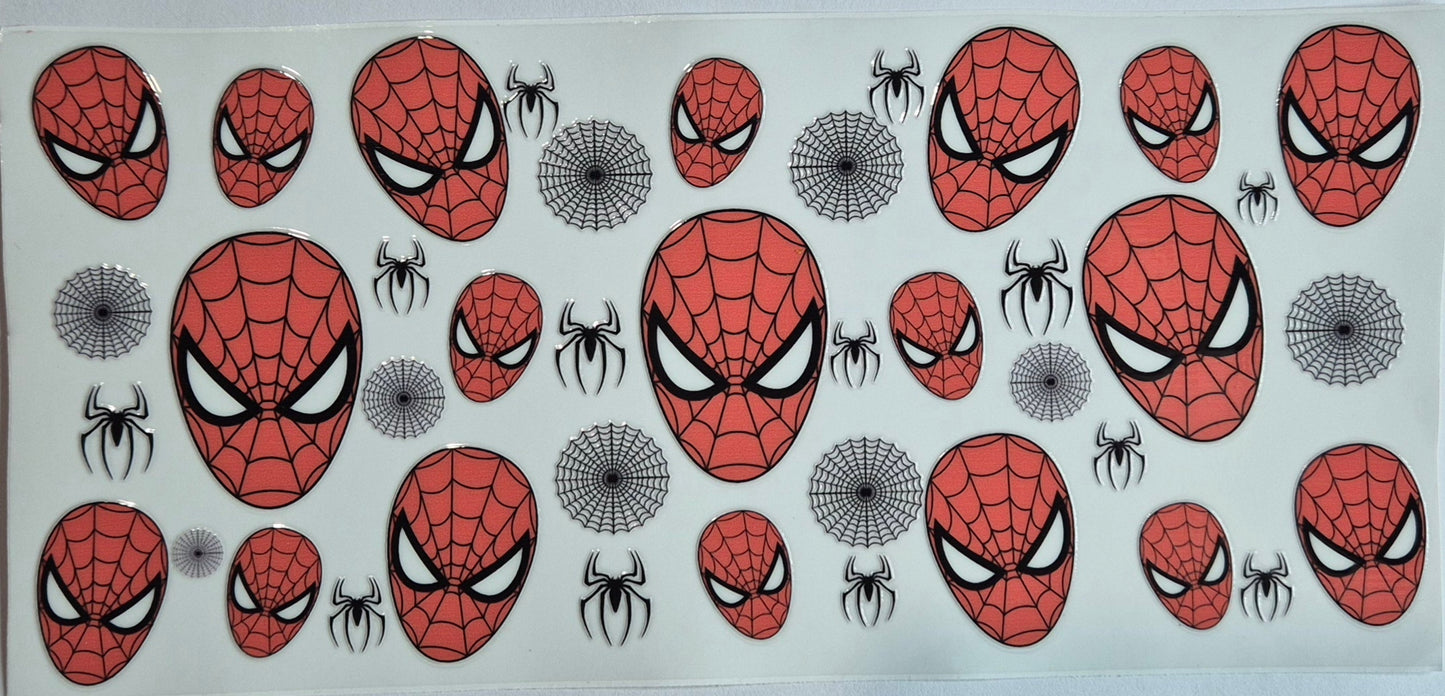 Spiderman Faces Superhero Marvel Avengers