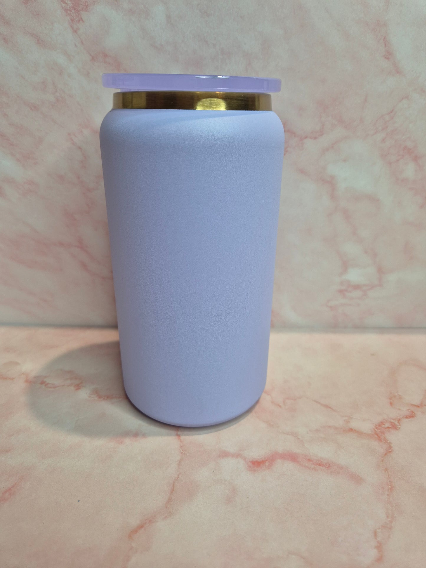 16oz Purple Stainless Steel