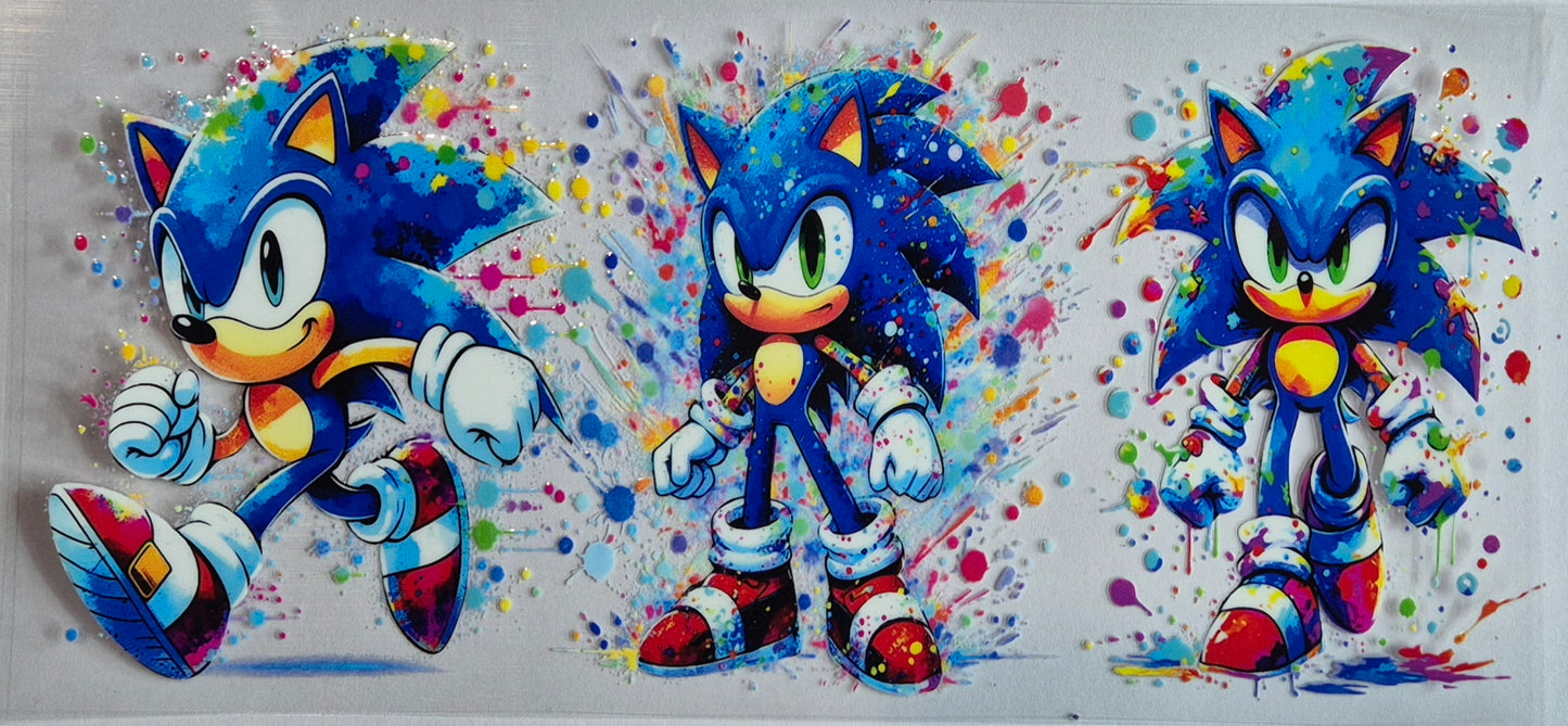 Sonic Colourful Splatter