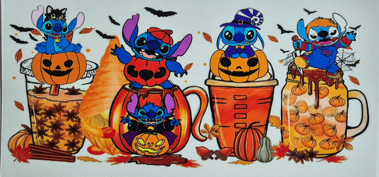 Stitch Pumpkin Halloween Drinks