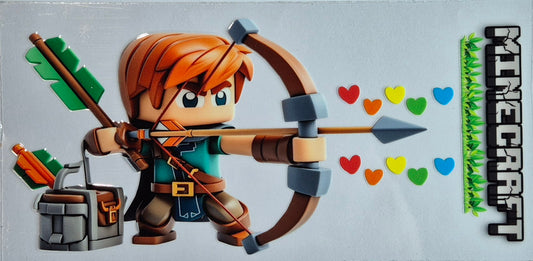 Minecraft Bow and Arrow