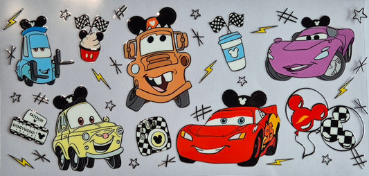 Cars Lightening Mcqueen - Mater Mickey Mouse