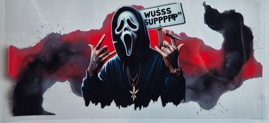 Ghost Face Wusss Suppppp