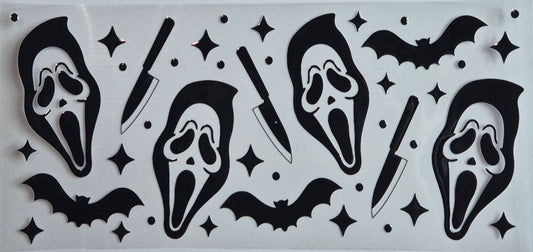 Ghost Face Knives and Bats