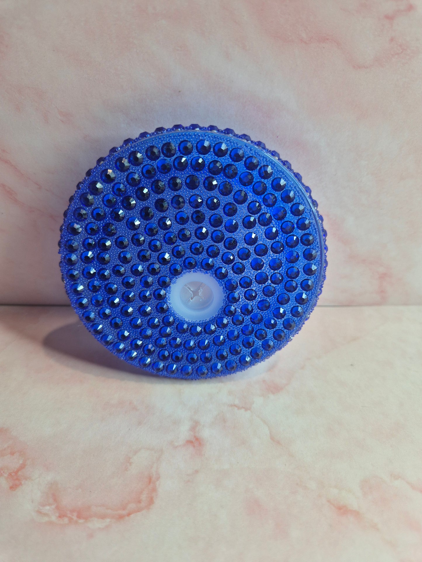 Blue Bling Lid ✨️