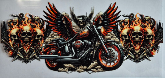 Harley Davidson Motorcycle Skull