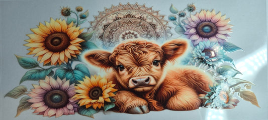 Highland Cow 3 Country