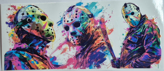 Horror Jason Colourful