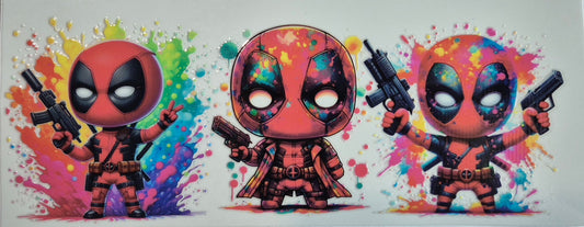 Deadpool Colourful Superhero Marvel Avengers