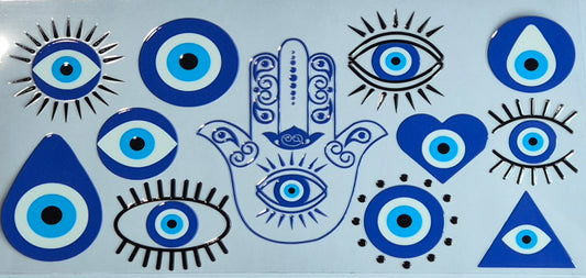 Holographic Evil Eye Hand