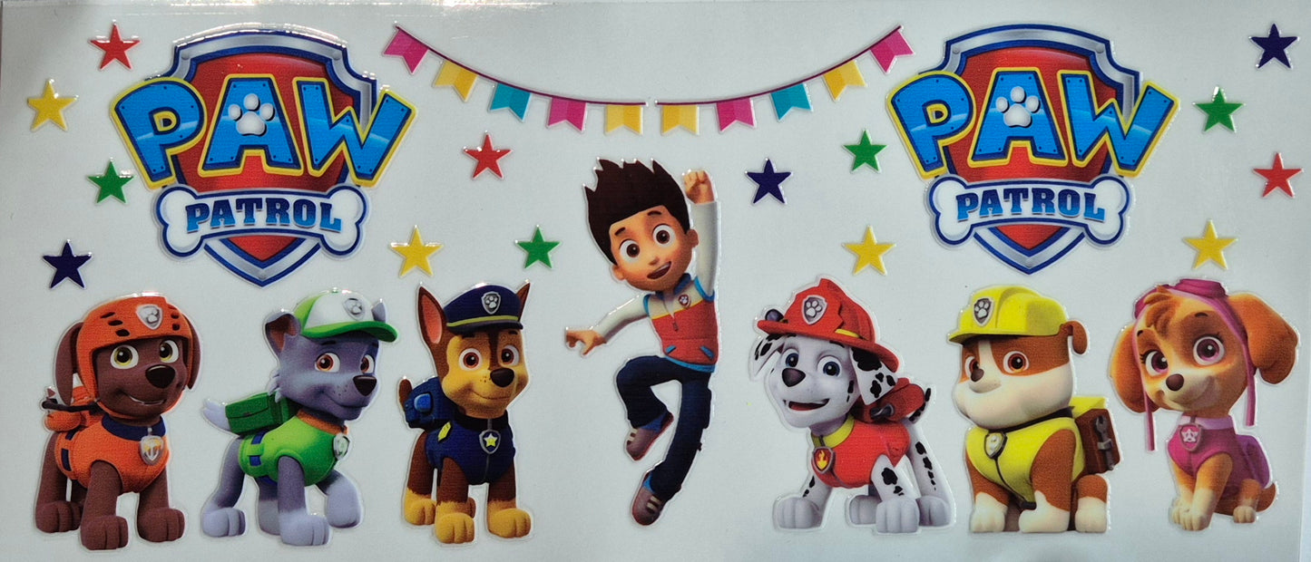 Paw Patrol With Stars