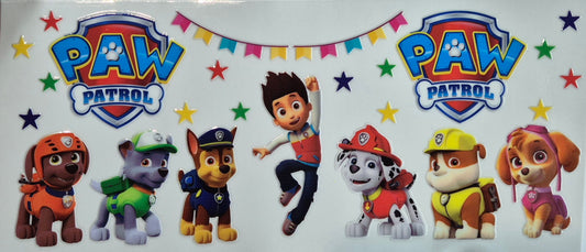 Paw Patrol With Stars