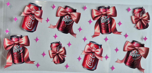 Coca Cola and Dr Pepper Drinks