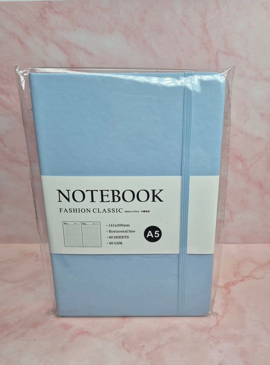 Blue A5 Notebook