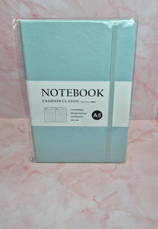 Mint Green A5 Notebook