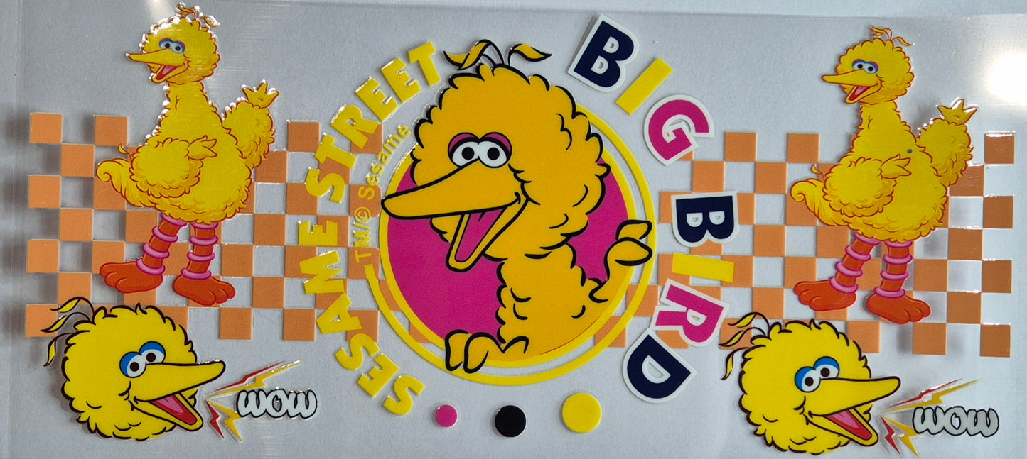 Sesame Street Big Bird Checkered