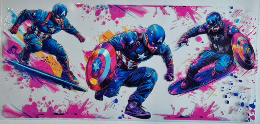 Captain America Pink Superhero Marvel Avengers