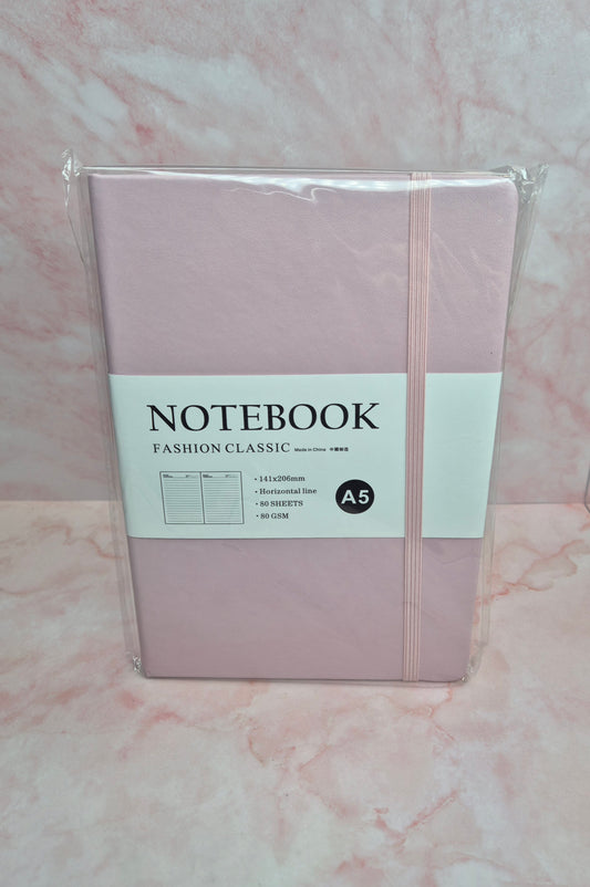 Pink A5 Notebook