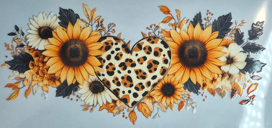 Leopard Heart Sunflowers