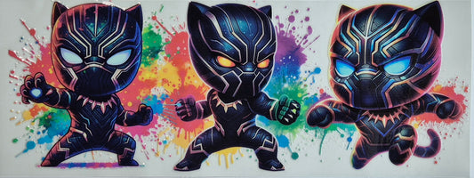 Black Panther Colourful Superhero Marvel Avengers