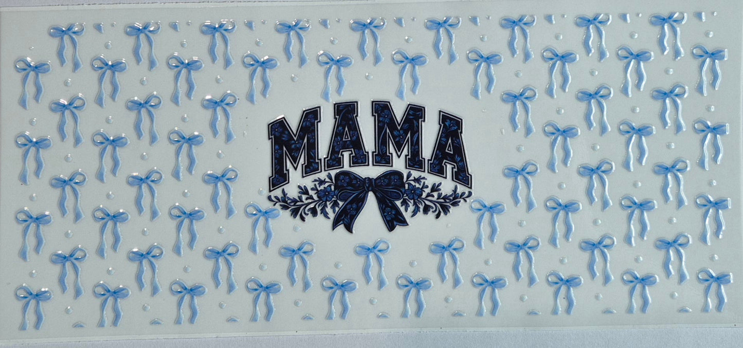 Mama Blue Bows