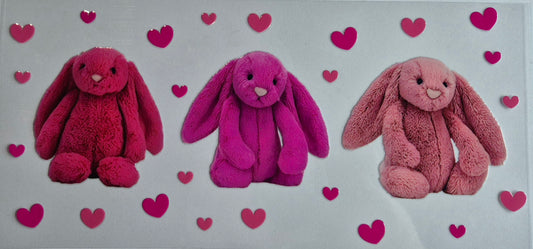 Jellycats 3 Shades Of Pink
