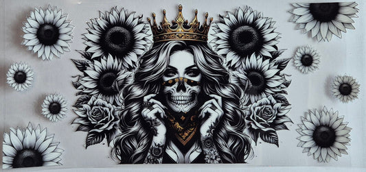 Tattoo Girl 8 Flowers
