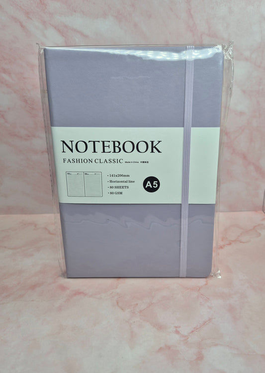 Purple A5 Notebook