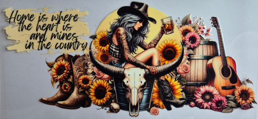 Cowgirl 4 Country Tattoo Girl