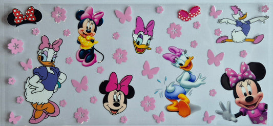 Minnie Mouse and Daisy Butterflies