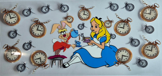 Disney Princess Alice In Wonderland Pocket Watch