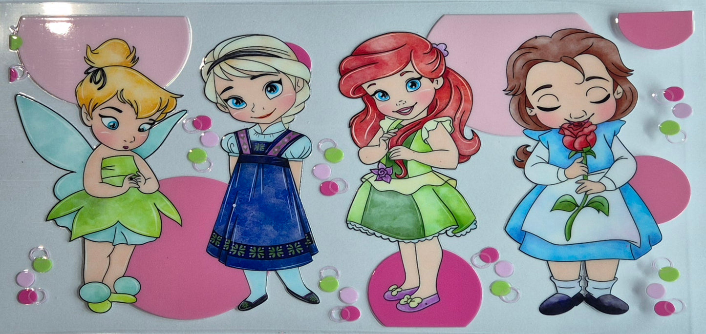 Disney Princess Tinkerbell Elsa Ariel Belle