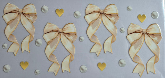 Yellow Bows Large