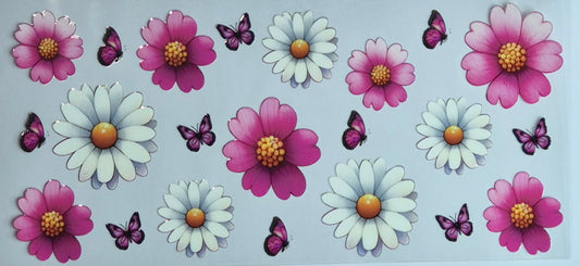Flowers and Butterflies
