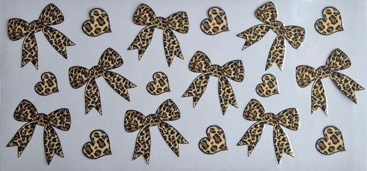 Leopard Print Bows