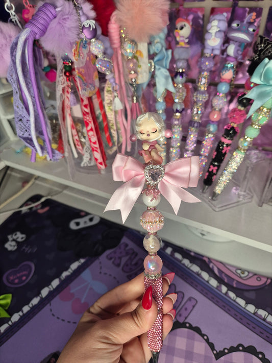 Pink Skullpanda Pen