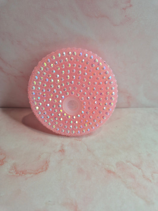 Baby Pink Bling Lid ✨️